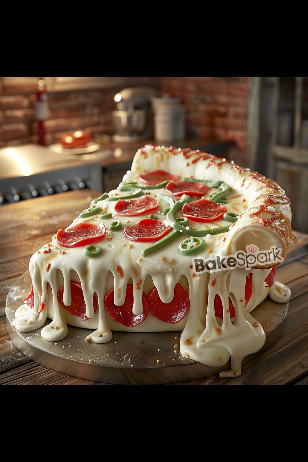pizza cake idea
