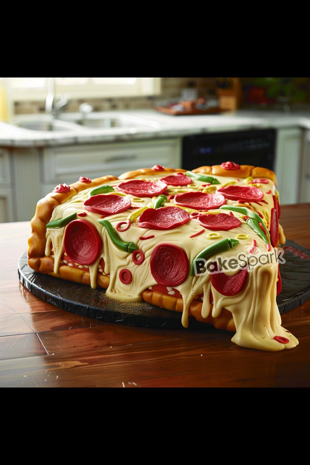 pizza cake idea