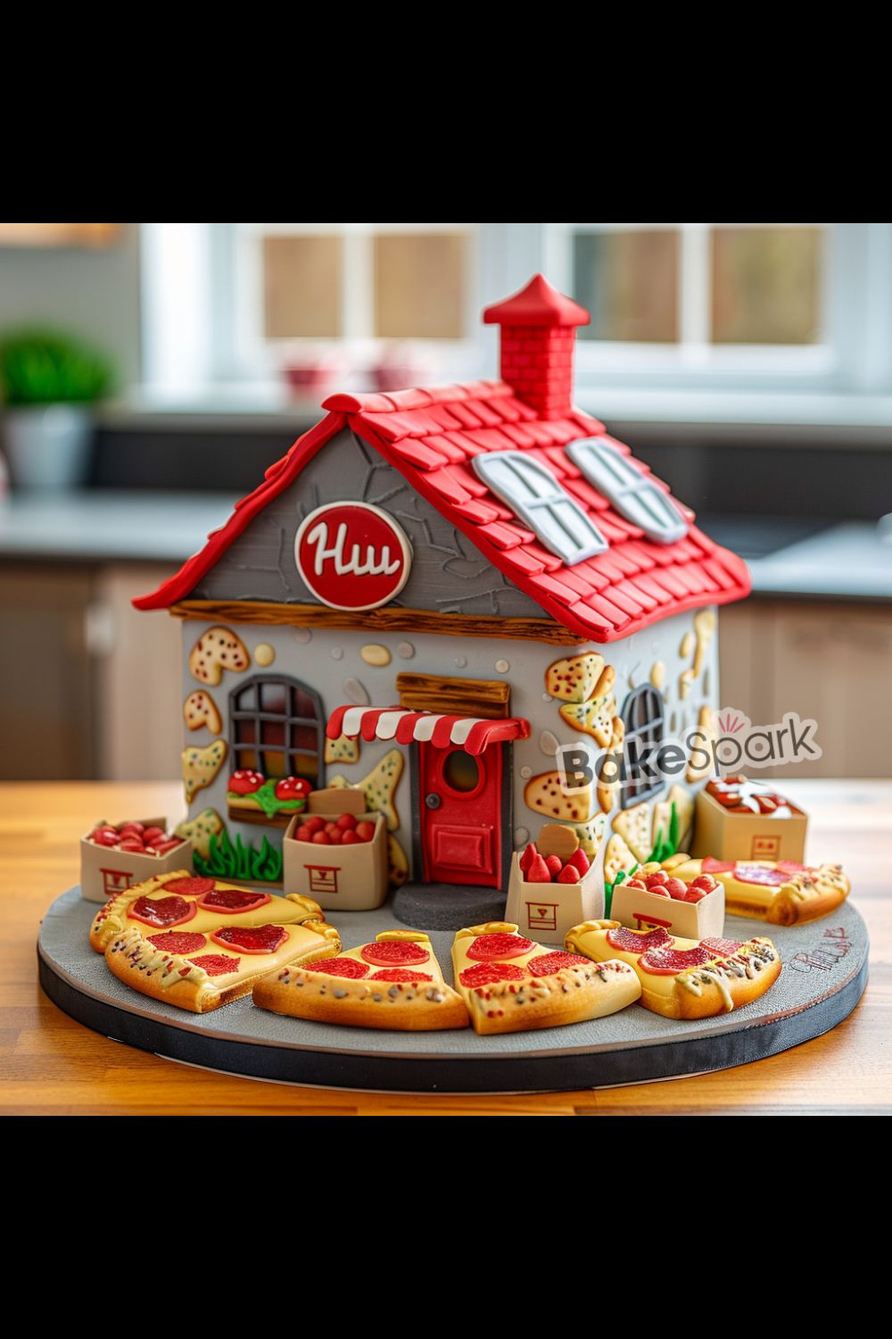 pizza cake idea