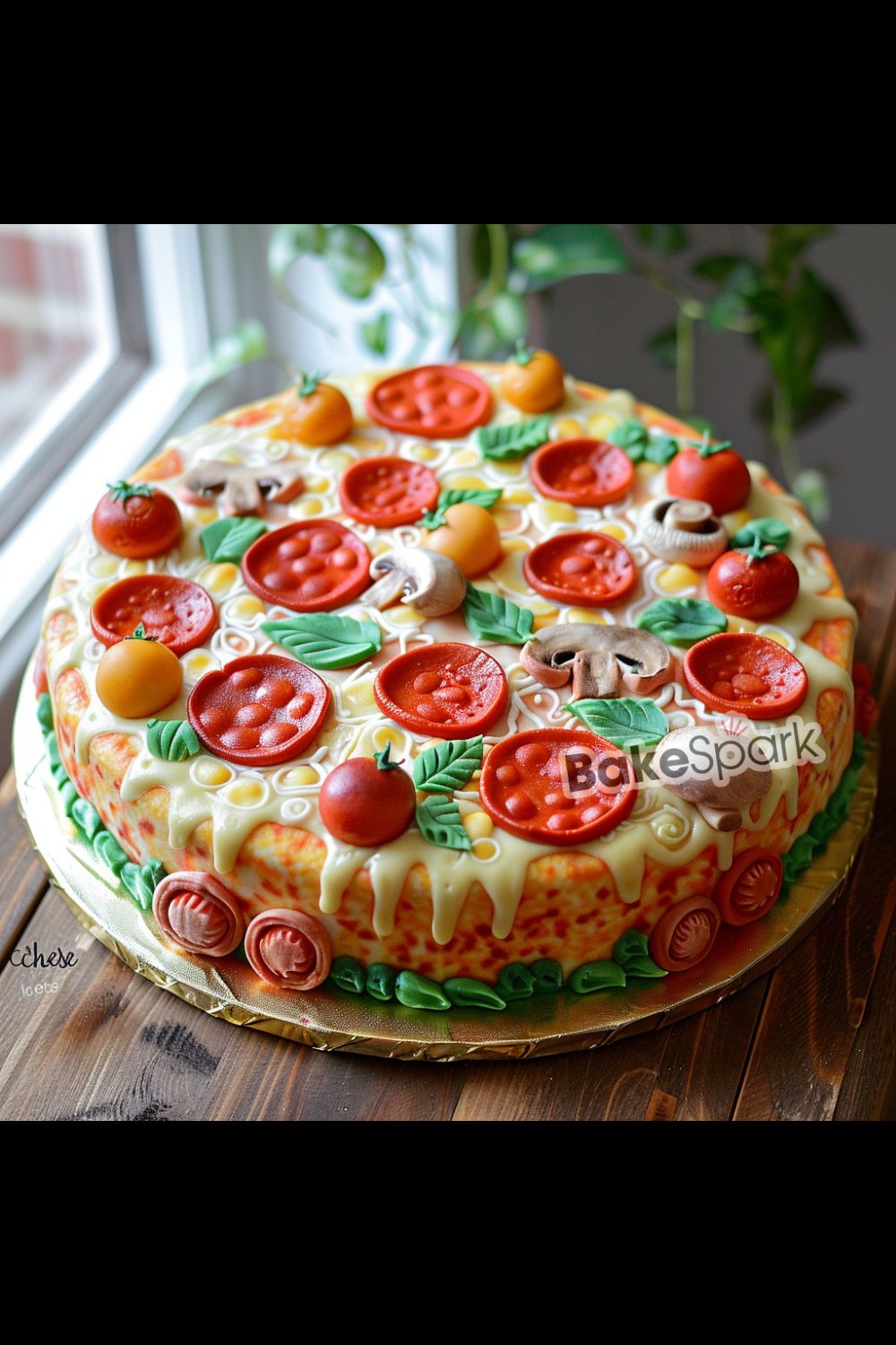 pizza cake idea
