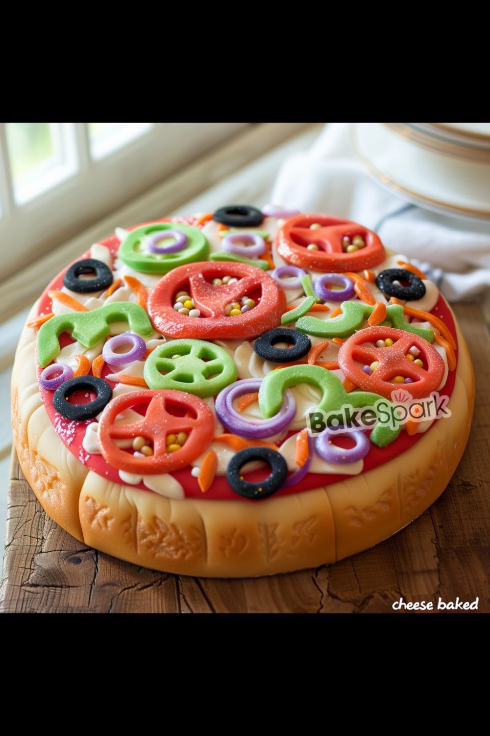 pizza cake idea