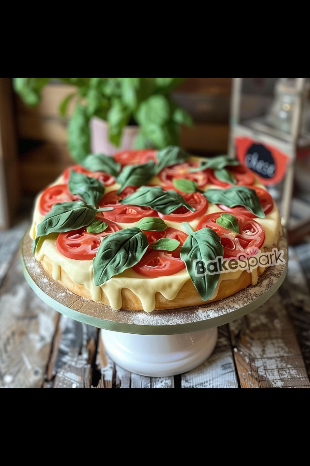 pizza cake idea