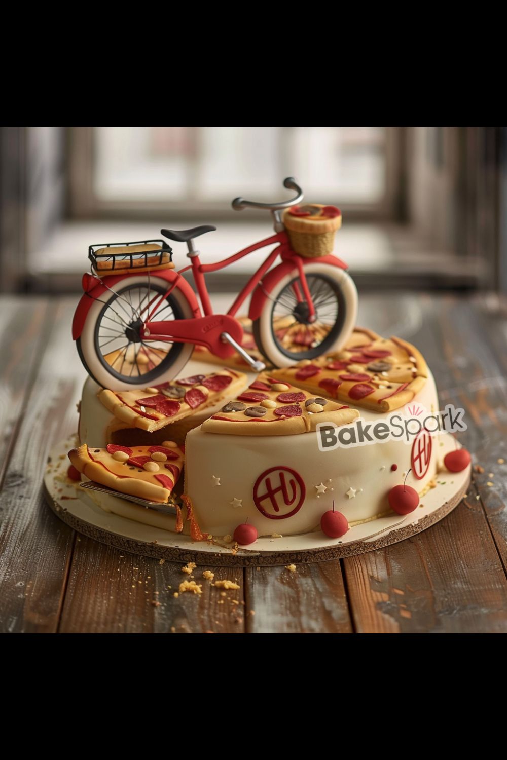 pizza cake idea